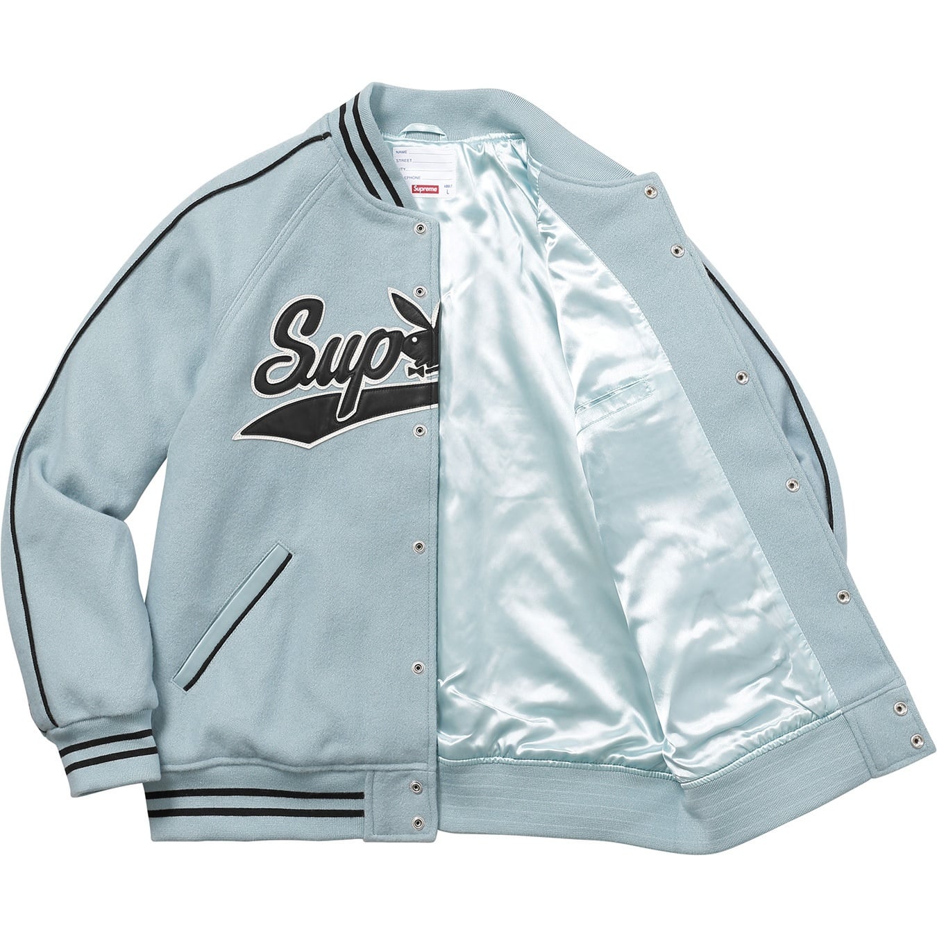 Supreme®/Playboy© Wool Varsity Jacket view 23